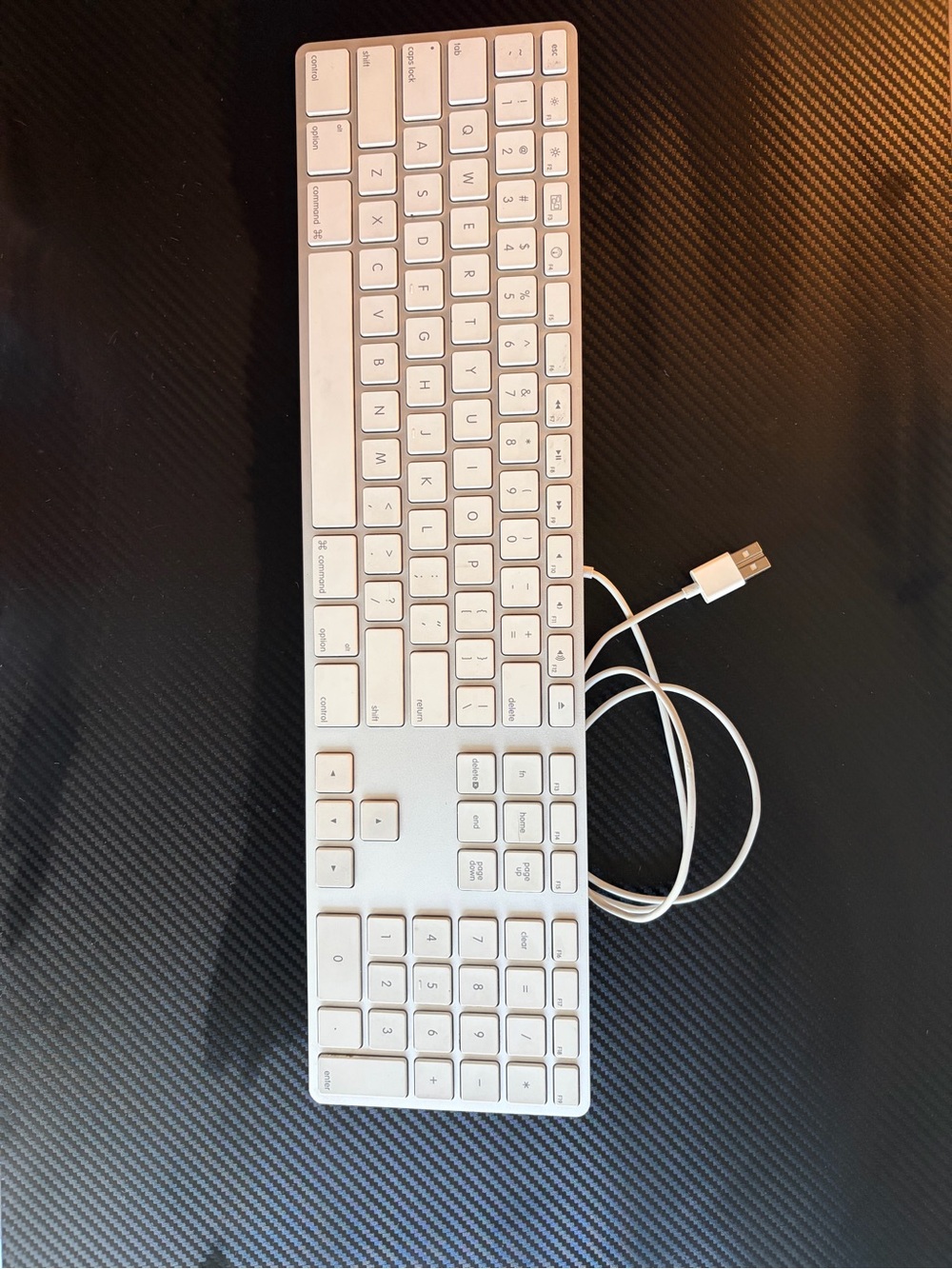 Apple Wired White USB-A Keyboard
